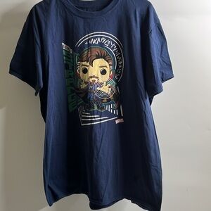 Funko Pop Marvel Dr. Strange T-shirt X-Large Blue